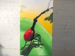 Leinwand für das Kinderklinikum Gelnhausen